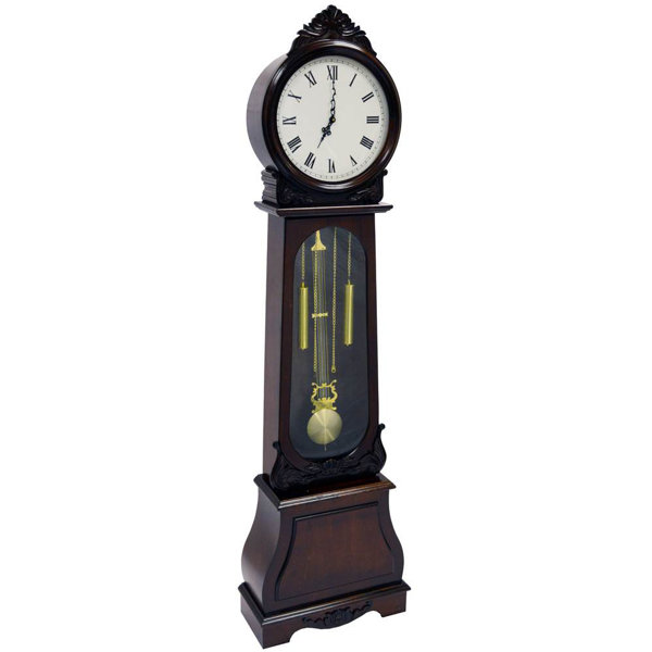 Red Grandfather & Floor Clocks You'll Love Wayfair.co.uk